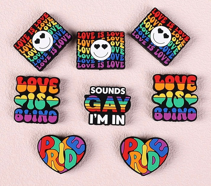 NEW Focal Beads Collection - Trendy Soft Silicone Charms for DIY Pen Making with Custom Options