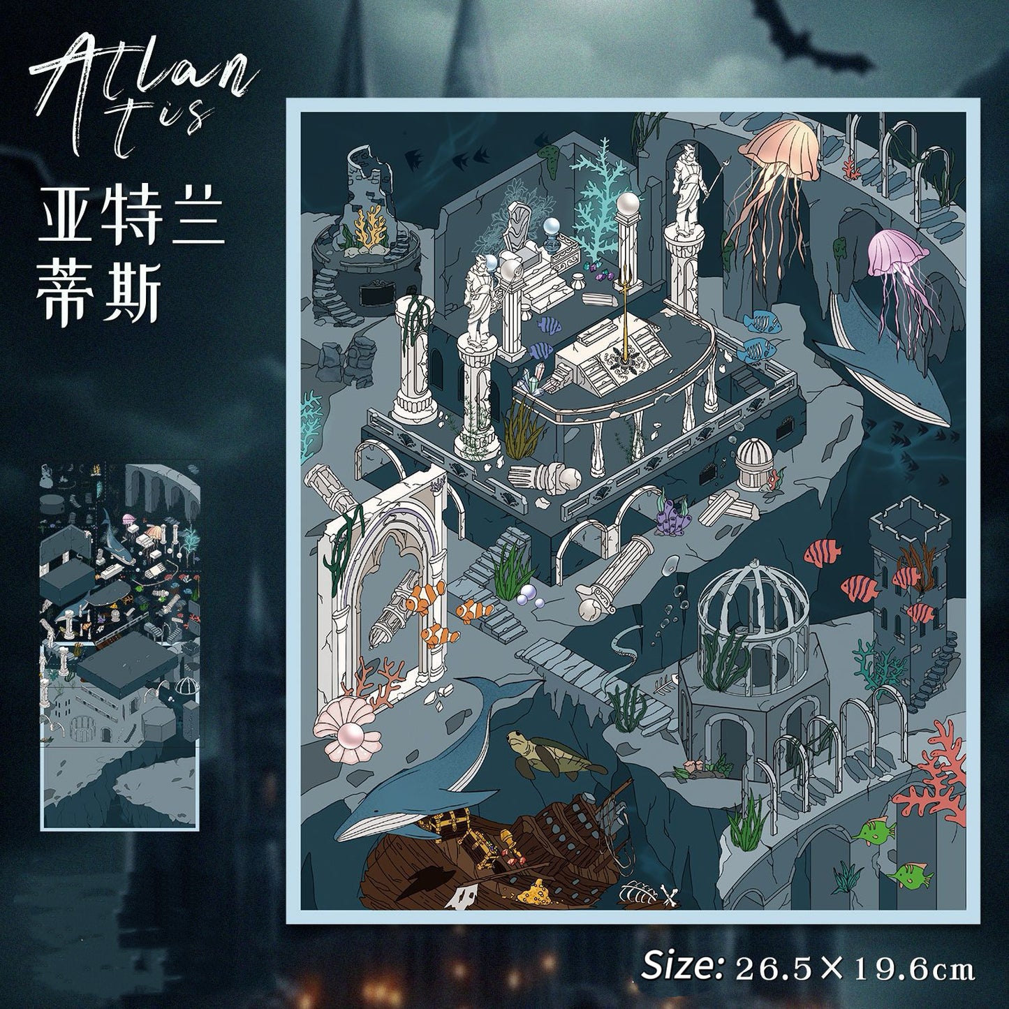 Magic Miniature Diorama Sticker - Build Your Own 3D Tiny World for Relaxation