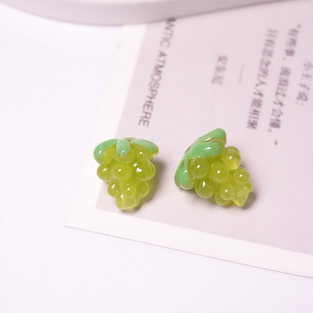 Plump Grape Glass Beads - Fine Artisan Glass with Custom Orders Welcome