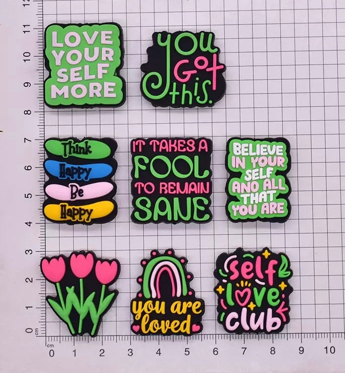 Focal Beads 500+ Designs for Pen Decor Soft Rubber Charms with Custom Options