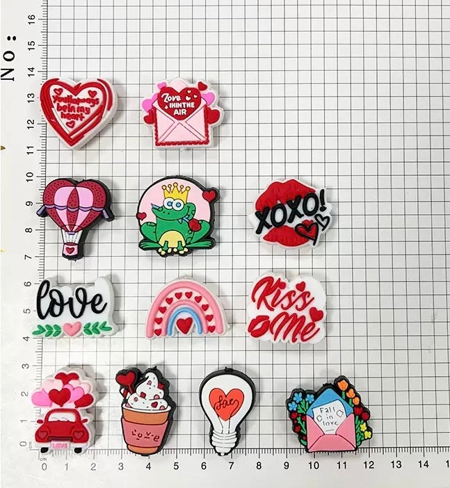 Focal Beads 500+ Designs for Pen Decor Soft Rubber Charms with Custom Options