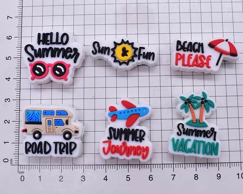 Focal Beads 500+ Designs for Pen Decor Soft Rubber Charms with Custom Options