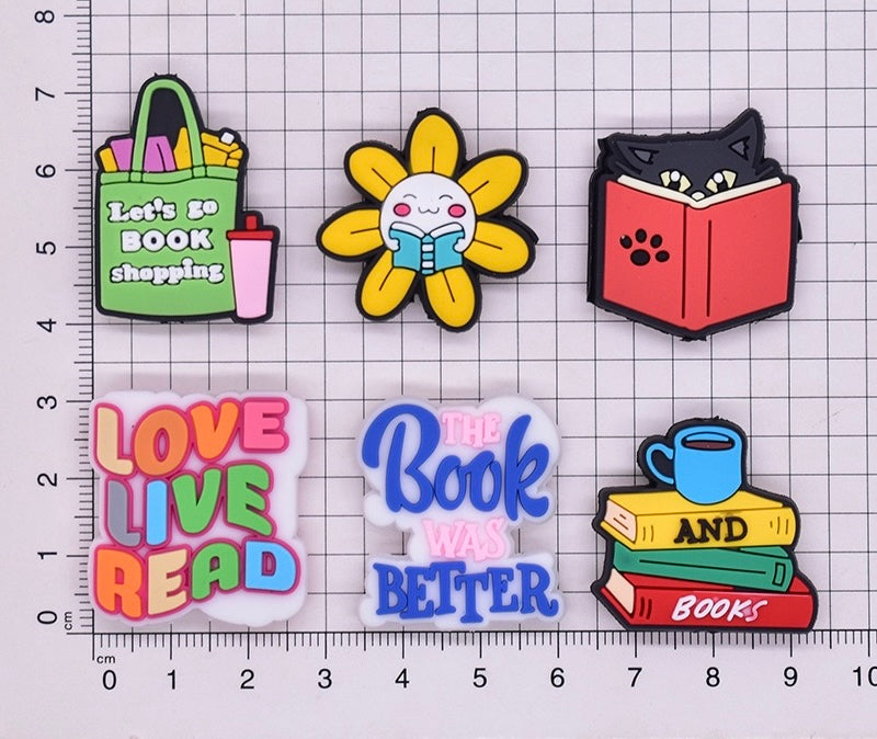 Focal Beads 500+ Designs for Pen Decor Soft Rubber Charms with Custom Options