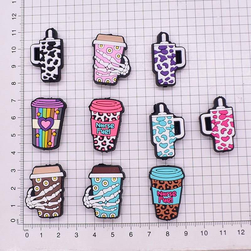 Focal Beads 500+ Designs for Pen Decor Soft Rubber Charms with Custom Options