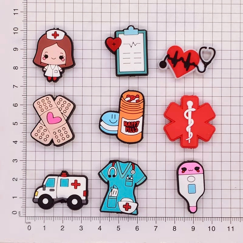 Focal Beads 500+ Designs for Pen Decor Soft Rubber Charms with Custom Options