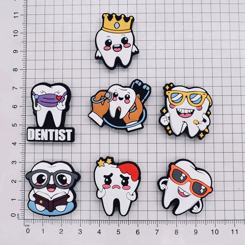 Focal Beads 500+ Designs for Pen Decor Soft Rubber Charms with Custom Options