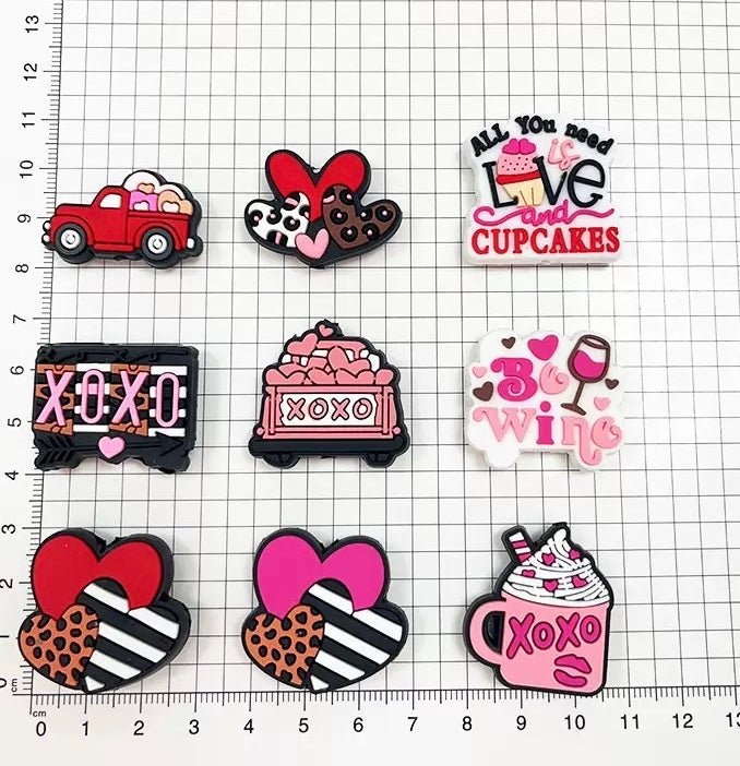 Focal Beads 500+ Designs for Pen Decor Soft Rubber Charms with Custom Options