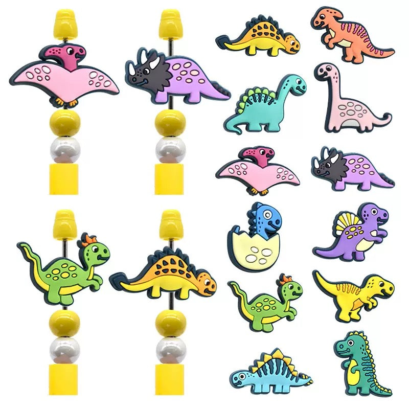 Focal Beads 500+ Designs for Pen Decor Soft Rubber Charms with Custom Options