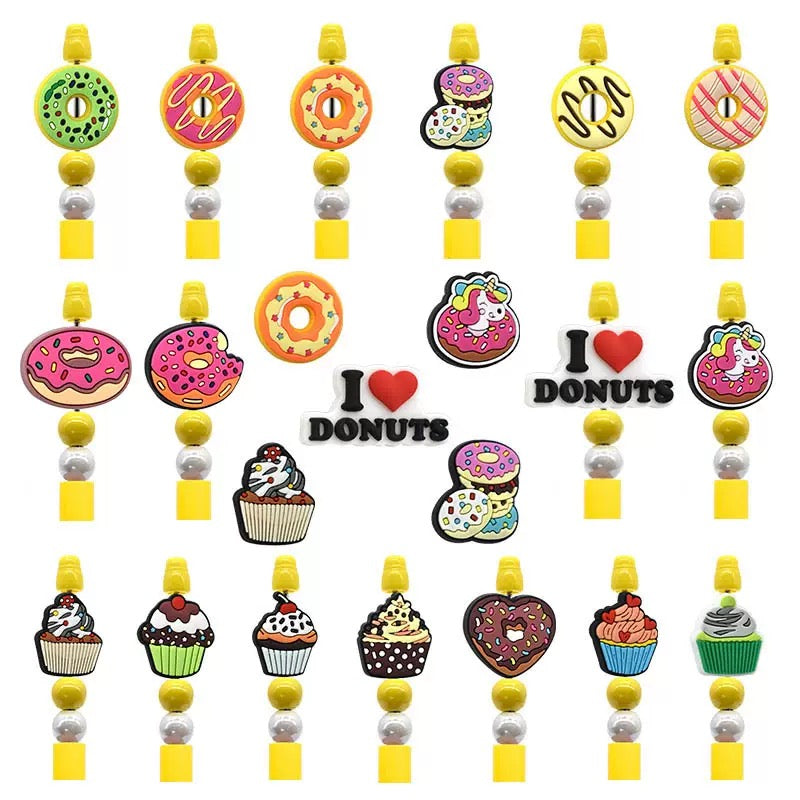 Focal Beads 500+ Designs for Pen Decor Soft Rubber Charms with Custom Options