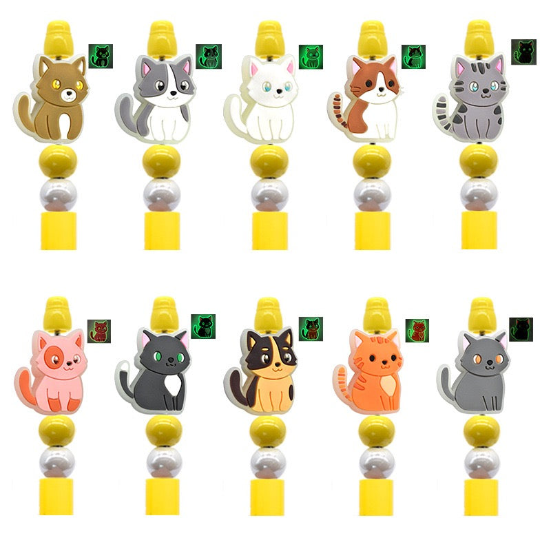 Focal Beads 500+ Designs for Pen Decor Soft Rubber Charms with Custom Options