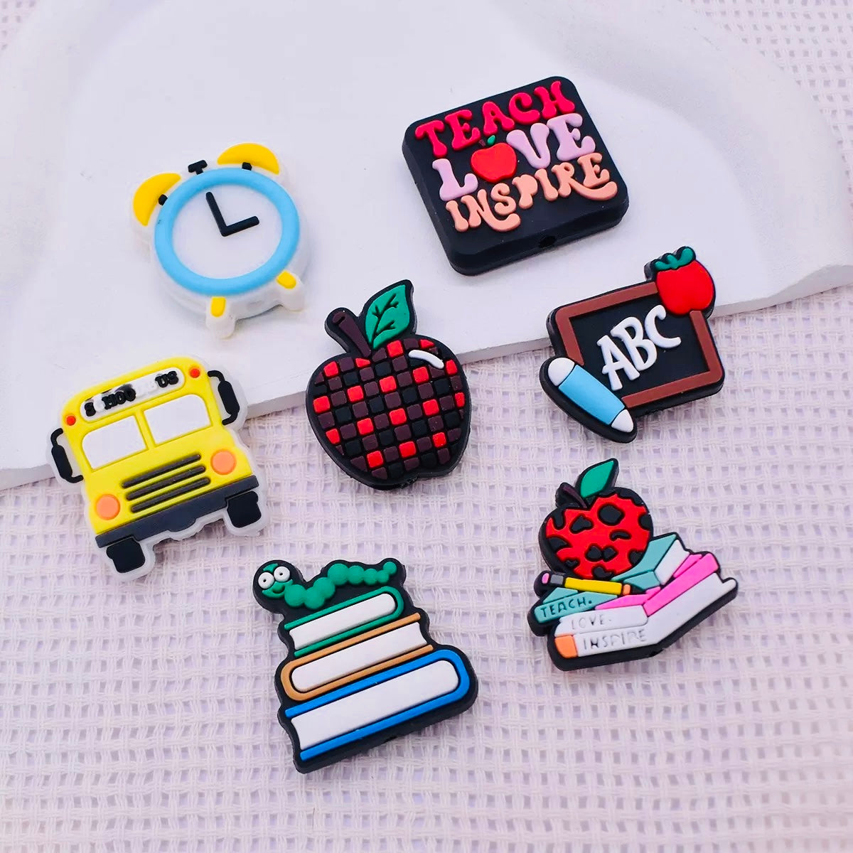 Focal Beads 500+ Designs for Pen Decor Soft Rubber Charms with Custom Options