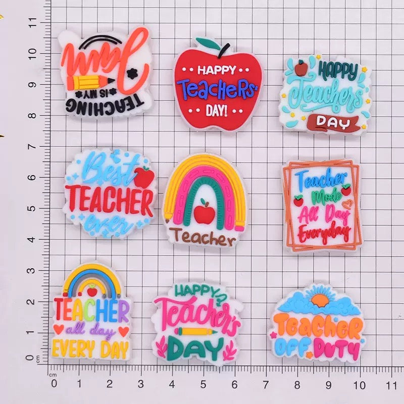 Focal Beads 500+ Designs for Pen Decor Soft Rubber Charms with Custom Options