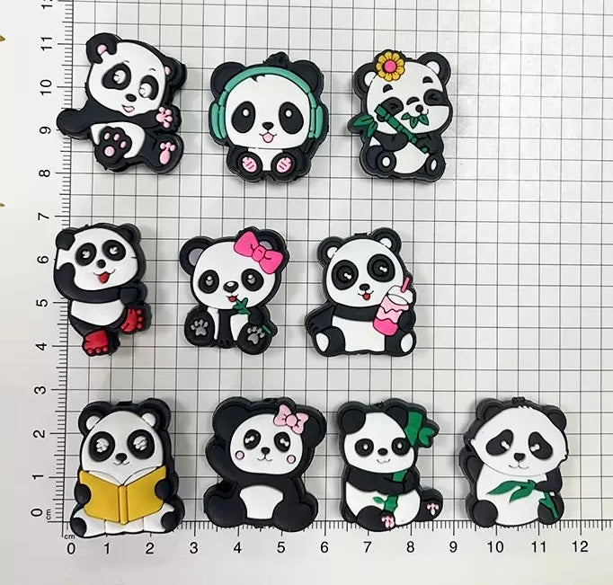 Focal Beads 500+ Designs for Pen Decor Soft Rubber Charms with Custom Options