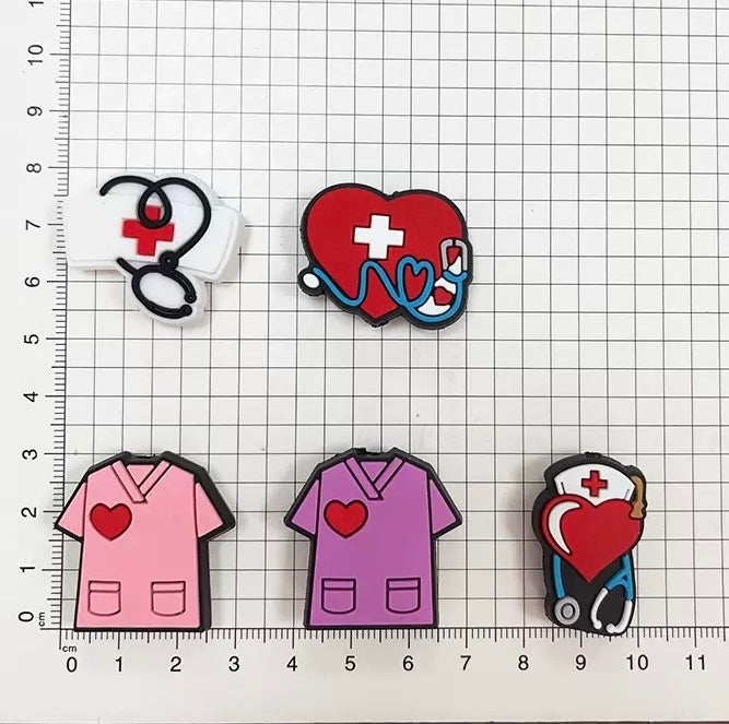 Focal Beads 500+ Designs for Pen Decor Soft Rubber Charms with Custom Options