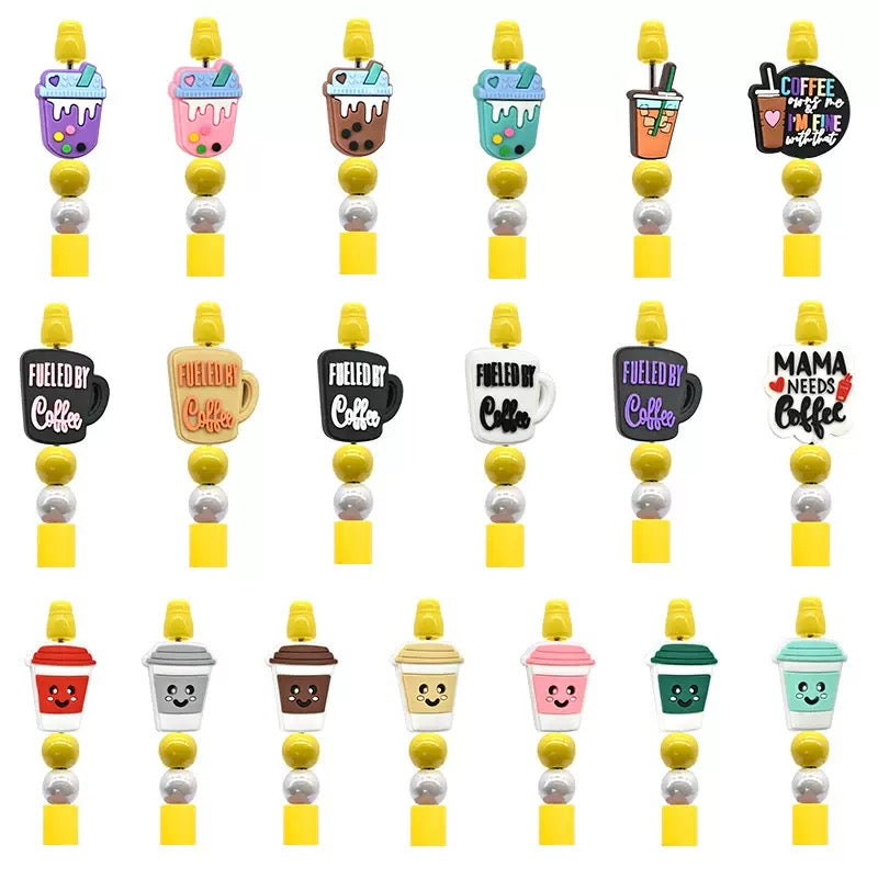 Focal Beads 500+ Designs for Pen Decor Soft Rubber Charms with Custom Options