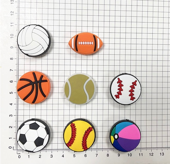 Focal Beads 500+ Designs for Pen Decor Soft Rubber Charms with Custom Options